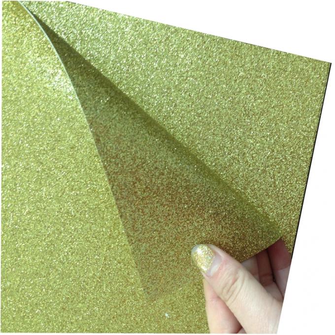 Printed Corrugated Double Sided Glitter Cardstock Paper For Craft And Packing